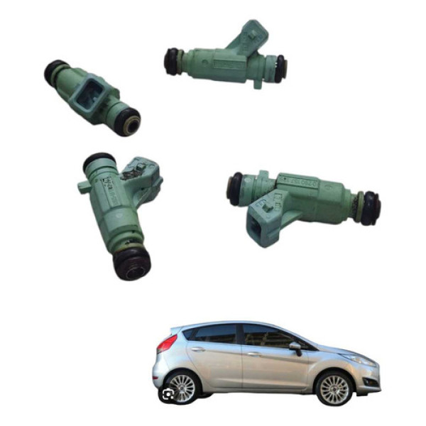 Jogo Bico Injetor Ford New Fiesta 1.6 16v 2014 2015 220v