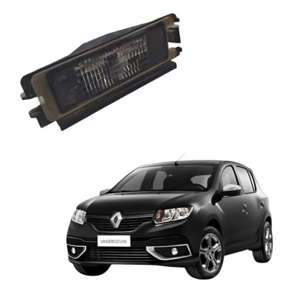 Lanterna Luz Placa Renault Sandero 1.6 8v 2016 2019