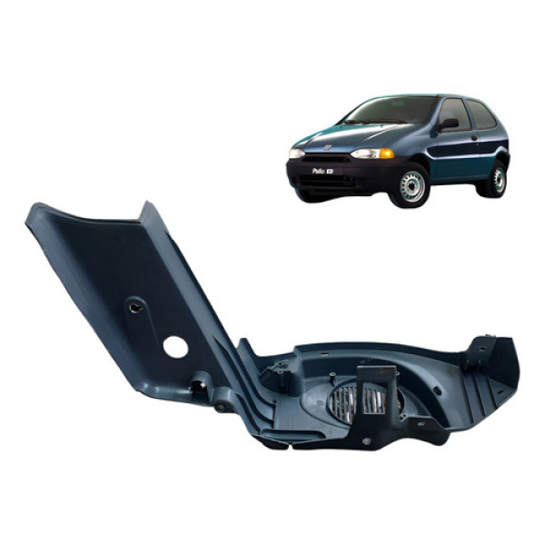 Suporte Bagagito Direito Fiat Palio 1.0 2p Ed 1998 1999 Cinza