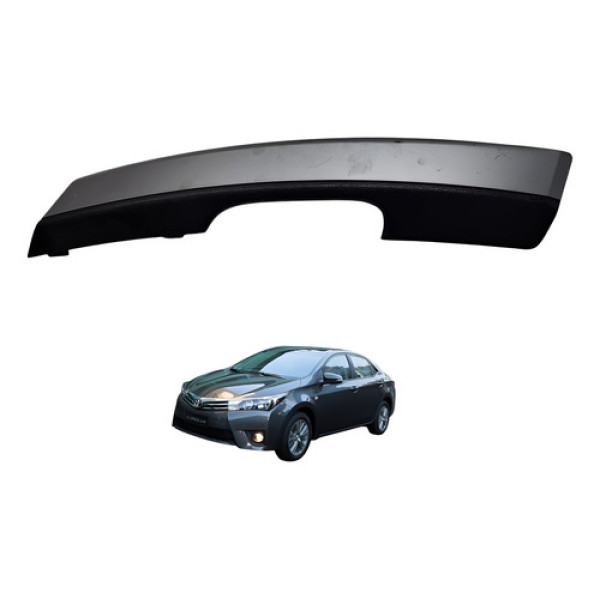 Moldura Puxador Forro Porta Direito Corolla 2016 Prateado