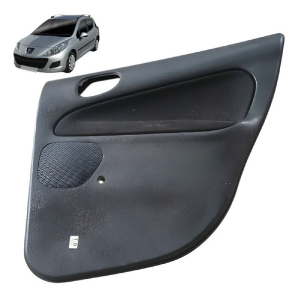 Forro Porta Traseiro Direita Peugeot Sw 207 1.4 2010 2011