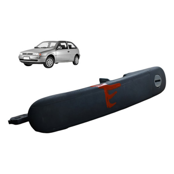 Macaneta Esquerda Volkswagen Gol G2 1.0 2p 2001 2002 - Preto - Dianteira