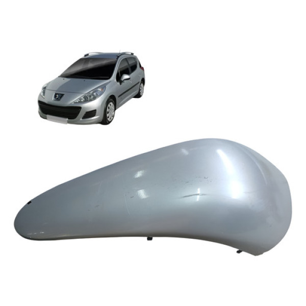 Moldura Direita Parachoque Peugeot Sw 207 1.4 2010 2011