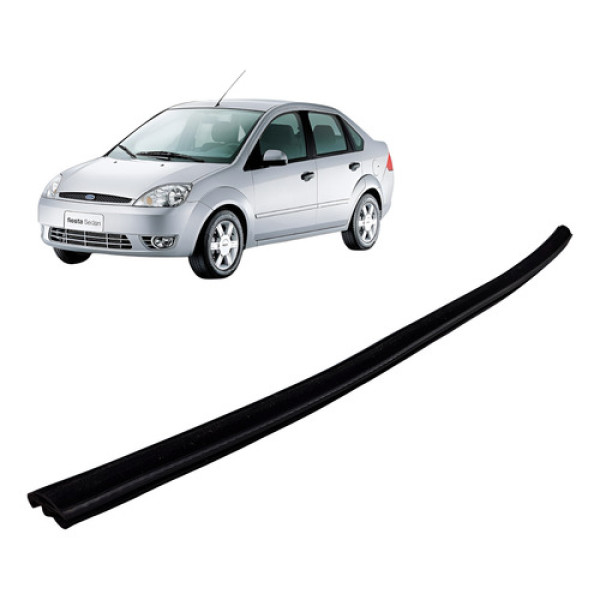 Pestana Interna Ford Fiesta Sedan 2007 1.6 8v Zetec Flex Preto