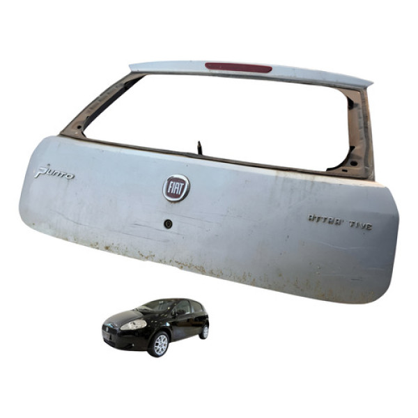 Tampa Traseira Fiat Punto 1.8 2008 Cinza
