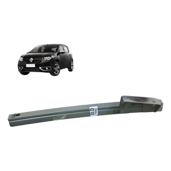 Soleira Guia Vidro Dianteira Direita Sandero 1.6 8v 2016 Cinza