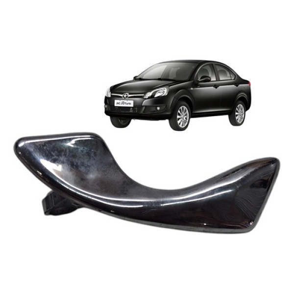 Puxador Macaneta Esquerda Dianteira Jac J3 1.4 2011 Prateado