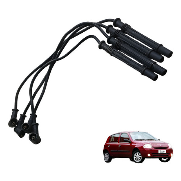 Cabo Vela Renault Clio 1.0 16v 2003 2005 - Preto