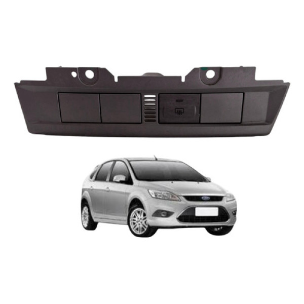 Moldura Botoes Desembacador Ford Focus 2.0 2011 2012