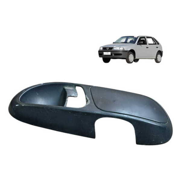 Moldura Macaneta Direita Volkswagen Gol G3 2003 2004 Preto Dianteira