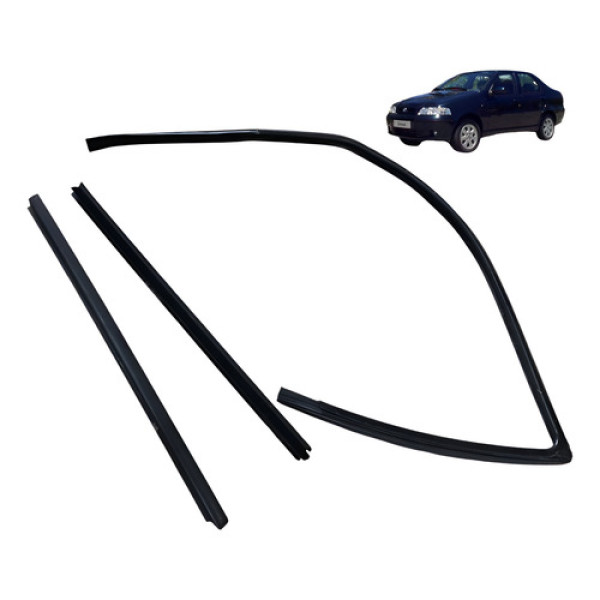 Kit Pestana Dianteira Direita Fiat Siena 1.3 8v 2003 2004