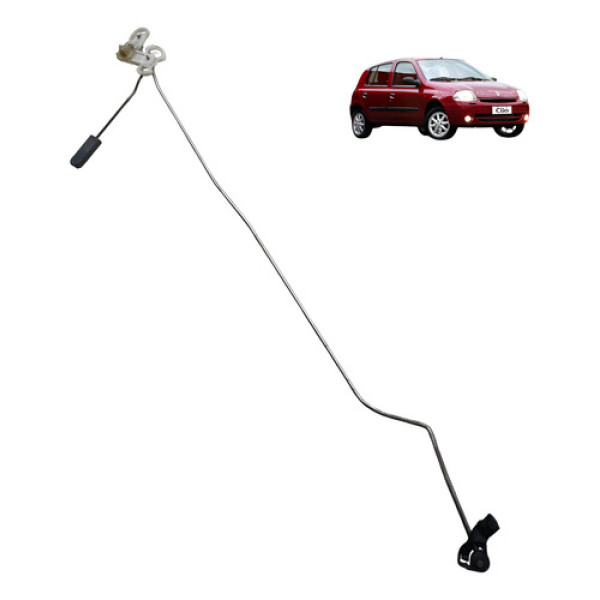 Pino Trava Porta Direita Renault Clio 1.0 16v 4p 2003 2005 Cinza