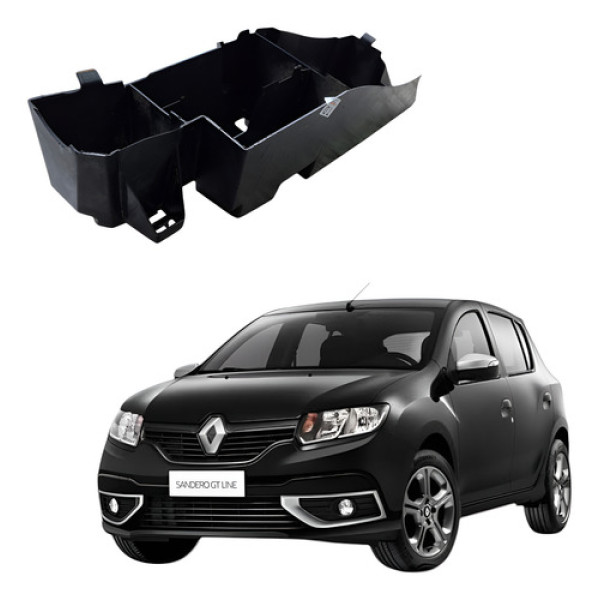 Guia Esquerdo Parachoque Traseiro Renault Sandero 1.6 2016