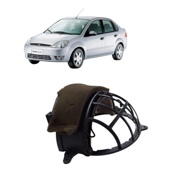 Duto De Ar Ford Fiesta Sedan 2007 1.6 8v Zetec Flex