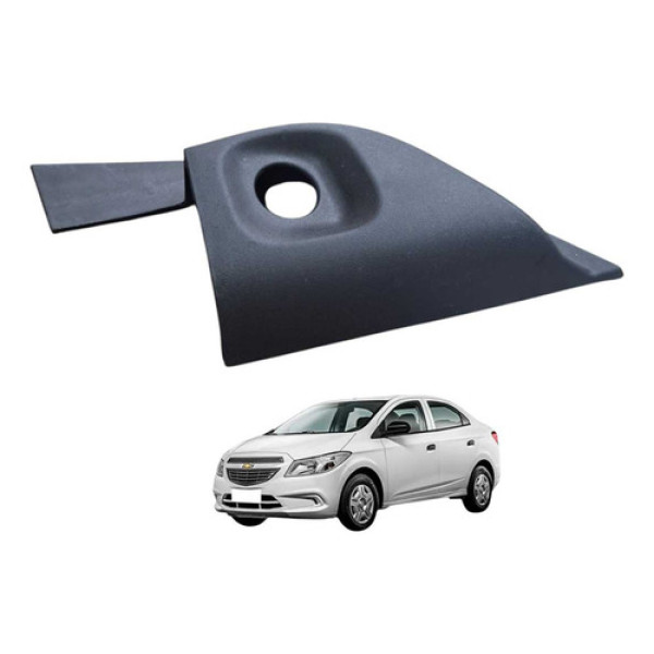 Moldura Interna Retrovisor Direito Chevrolet Prisma 1.4 2017 Branco