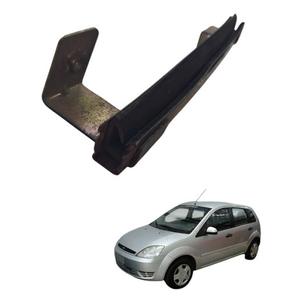 Canaleta Guia Vidro Traseiro Esquerdo Ford Fiesta 2003 4p Dourado-escuro