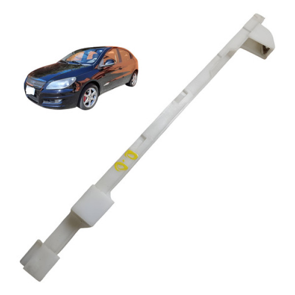 Guia Vidro Dianteira Direita Chery Cielo 1.6 2010  16v Branco