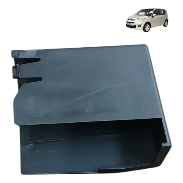 Moldura Capa Modulo Abs Citroen C3 Picasso 1.6 16v 2012 2014 Preto