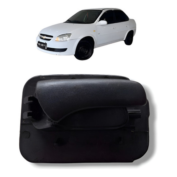 Macaneta Interna Traseira Direita Classic 1.0 2011 Preto