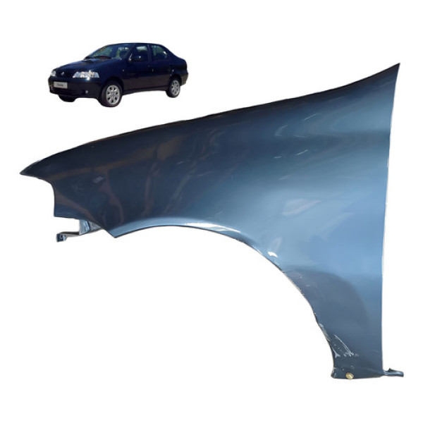Paralama Esquerdo Fiat Siena 1.3 8v 2003 2004 Detalhe