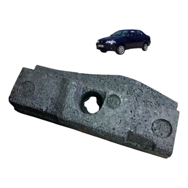 Isopor Impacto Direiro Fiat Siena 1.3 8v 2003 2004 Preto