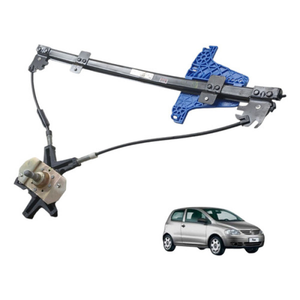 Maquina Vidro Direita Volkswagen Fox 2 Porta 1.0 2007