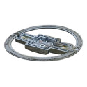 Emblema Chevrolet Traseiro Celta 1.0 2p 2009 2010 Prateado