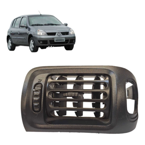 Difusor Ar Direito Painel Renault Clio 1.0 2008 2011