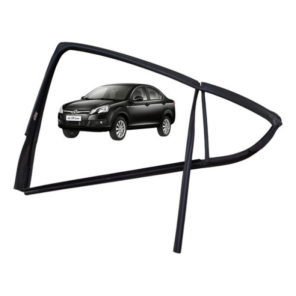 Canaleta Interna Vidro Traseira Direita Jac J3 1.4 2011 Preto