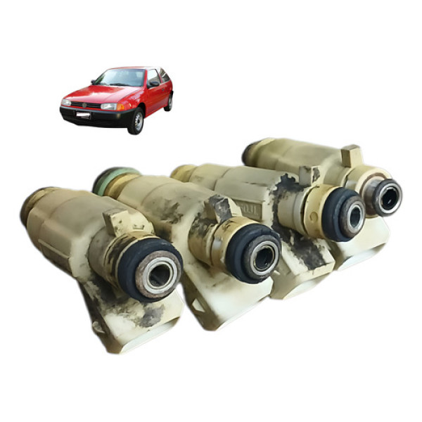 Bico Injetor Gasolina Volkswagen Gol G2 Bola 1.0 8v 1998