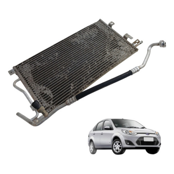 Condensador Ar Condicionado Ford Fiesta 2007 1.6 8v 2007