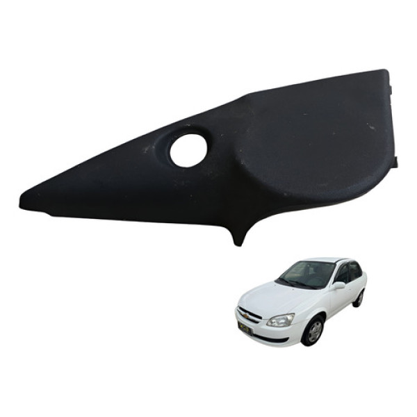 Moldura Retrovisor Esquerdo Chevrolet Classic 1.0 2001 Preto