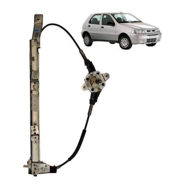 Maquina Vidro Manual Tras Esquerda Fiat Palio 2002 Usada