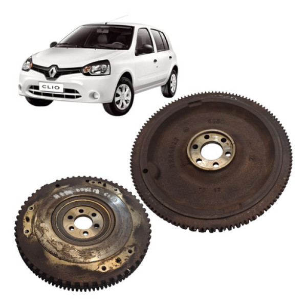 Volante Polia Motor Renault Clio Sandero 1.0 16v 2014 Usado