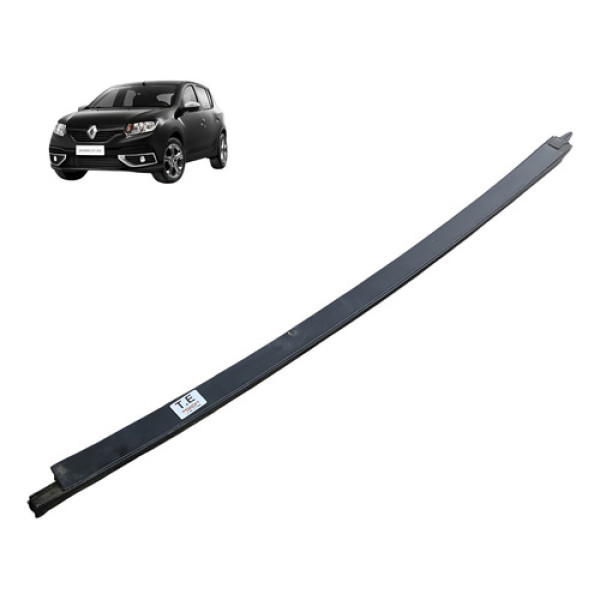 Guia Vidro Traseiro Esquerdo Renualt Sandero 1.6 8v 2016 - Preto