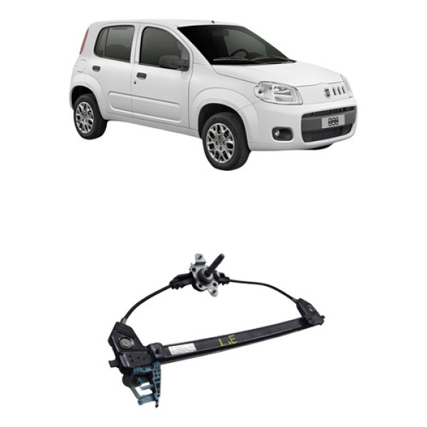 Maquina Vidro Dianteiro Esquerdo Fiat Uno Vivace 1.0 2010