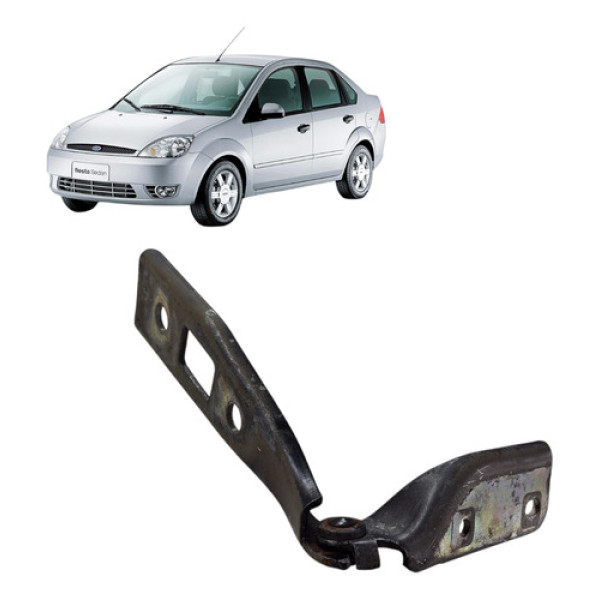 Braco Capo Lado Esquerdo Ford Fiesta 2007 1.6 8v Zetec Flex
