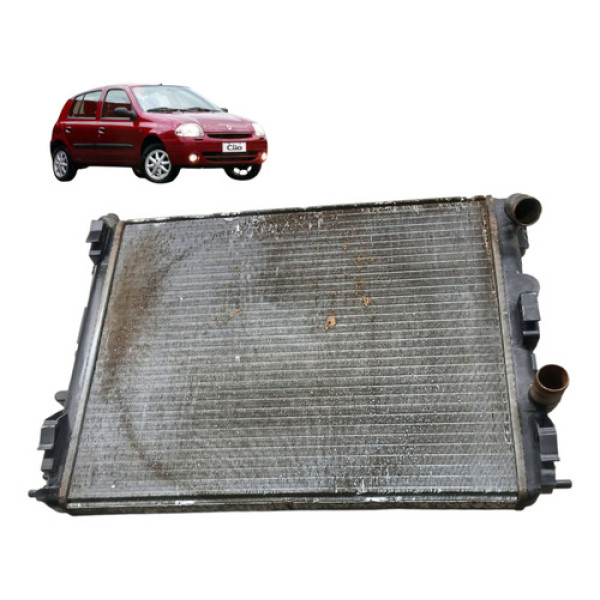 Radiador Agua Renault Clio 1.0 16v 2003 2005 Com Ar