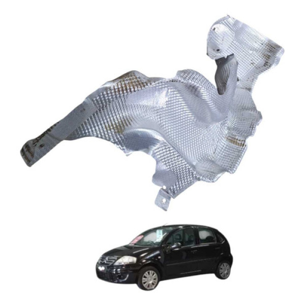 Defletor Calor Escapamento Citroen C3 1.4 2011 2012