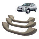 Puxador Teto Renault Sandero  2009 1.0 16v - Cinza - Sem
