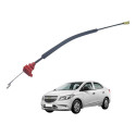 Cabo Fechadura Dianteira Esquerda Chevrolet Prisma 1.4 2017 Preto