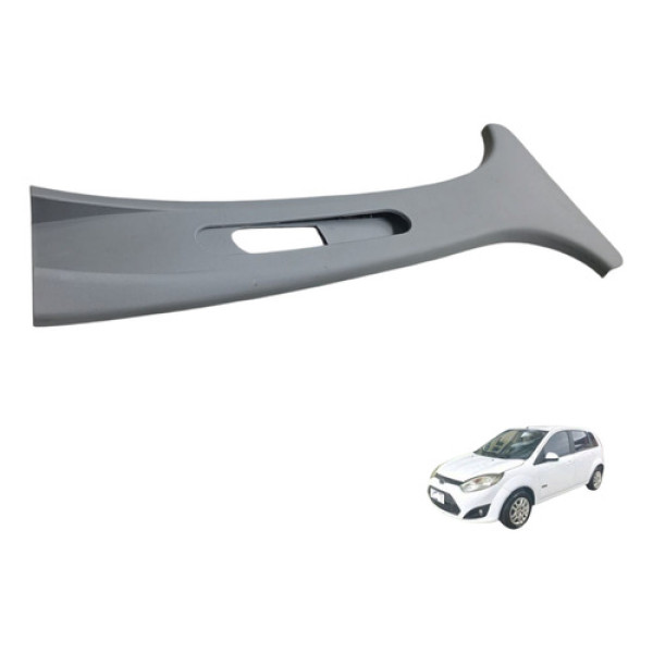 Moldura Coluna Central Esquerda Ford Fiesta 1.6 2011