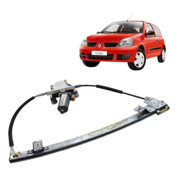 Maquina Vidro Eletrico Diant Direito Clio 1.0 2010