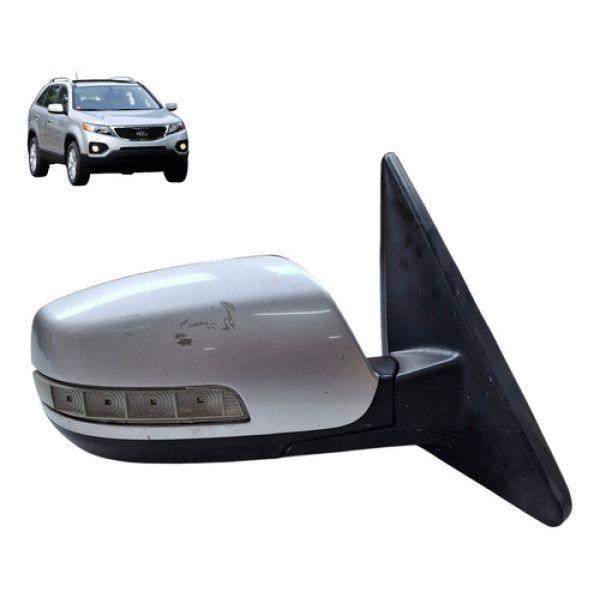 Retrovisor Direito Kia Sorento 2.4 Automática 2011 Usada