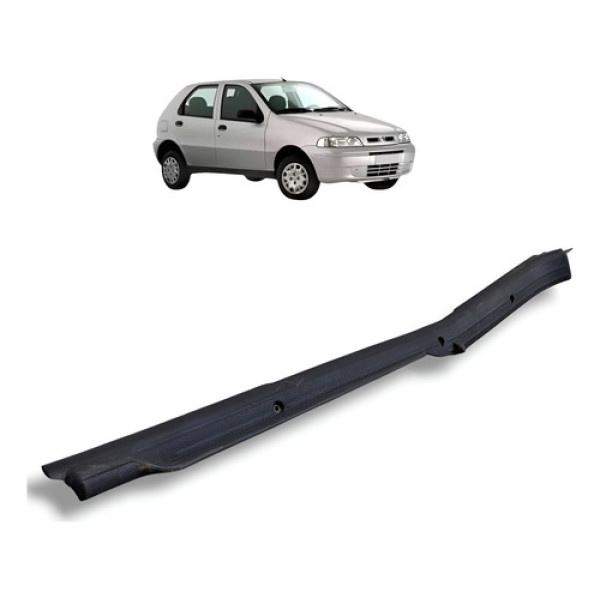 Soleira Porta  Lateral Direita Fiat Palio 1.0 8v 2003 Preto