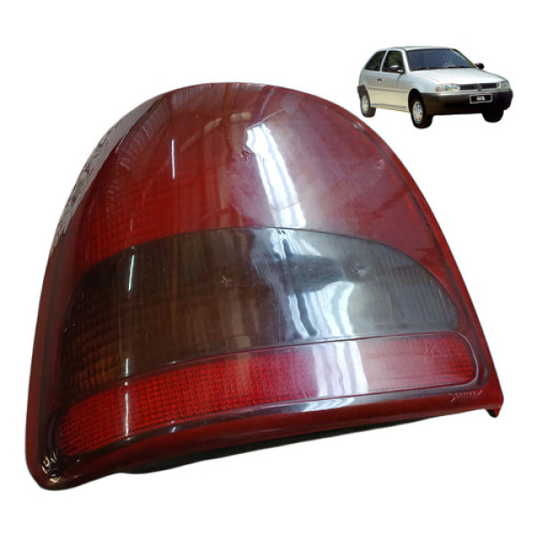 Lanterna Traseira Esquerda Volkswagen Gol G2 1.0 2p 1996 Cht Esquerdo/motorista Vermelho
