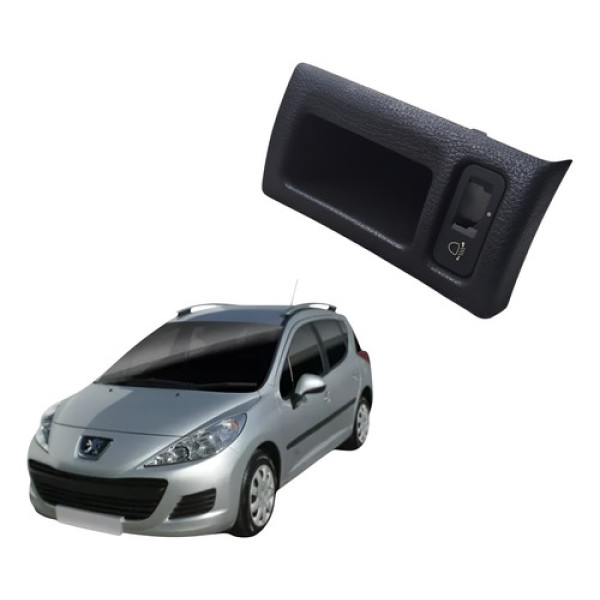 Moldura Botao Farol Peugeot Sw 207 1.4 2010 2011