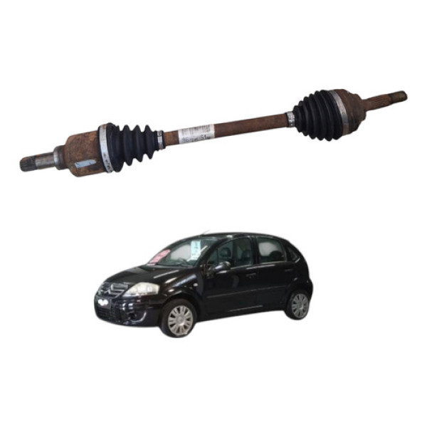 Semi Eixo Homocinetica Esquerdo Citroen C3 2011 2012