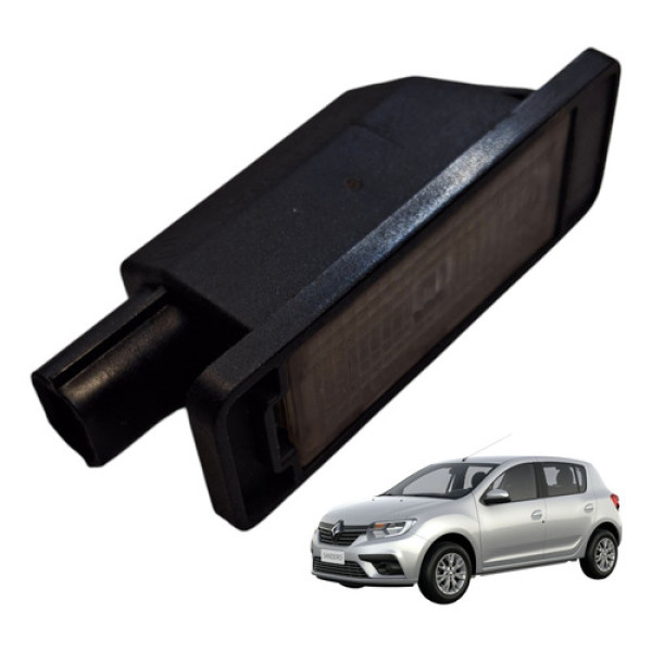 Luz Placa Renualt Sandero 1.0 3cc 2020