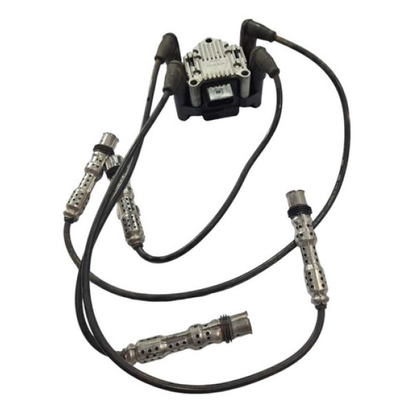 Bobina Ignição Cabos De Vela Vw Fox 1.0 2006 F000z80210